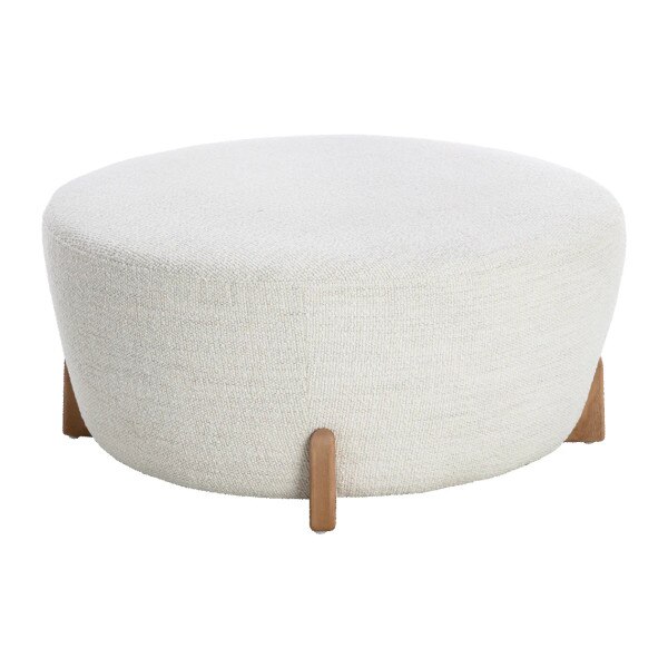 Cyan Ottoman